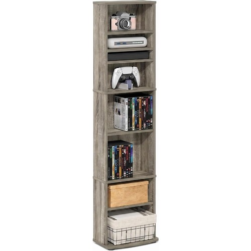 Tall tier narrow media - 8-tier,